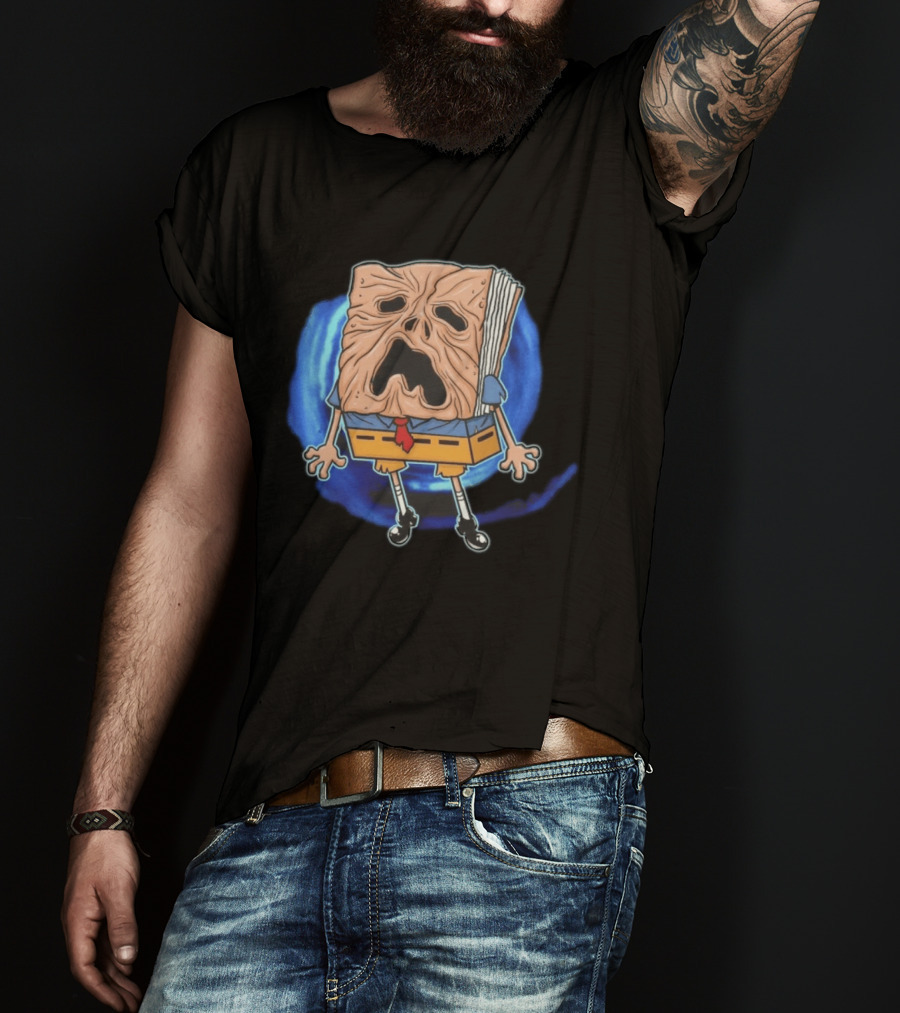 SpongeBob Necronomicon Mashup NecronomiBob T-Shirt