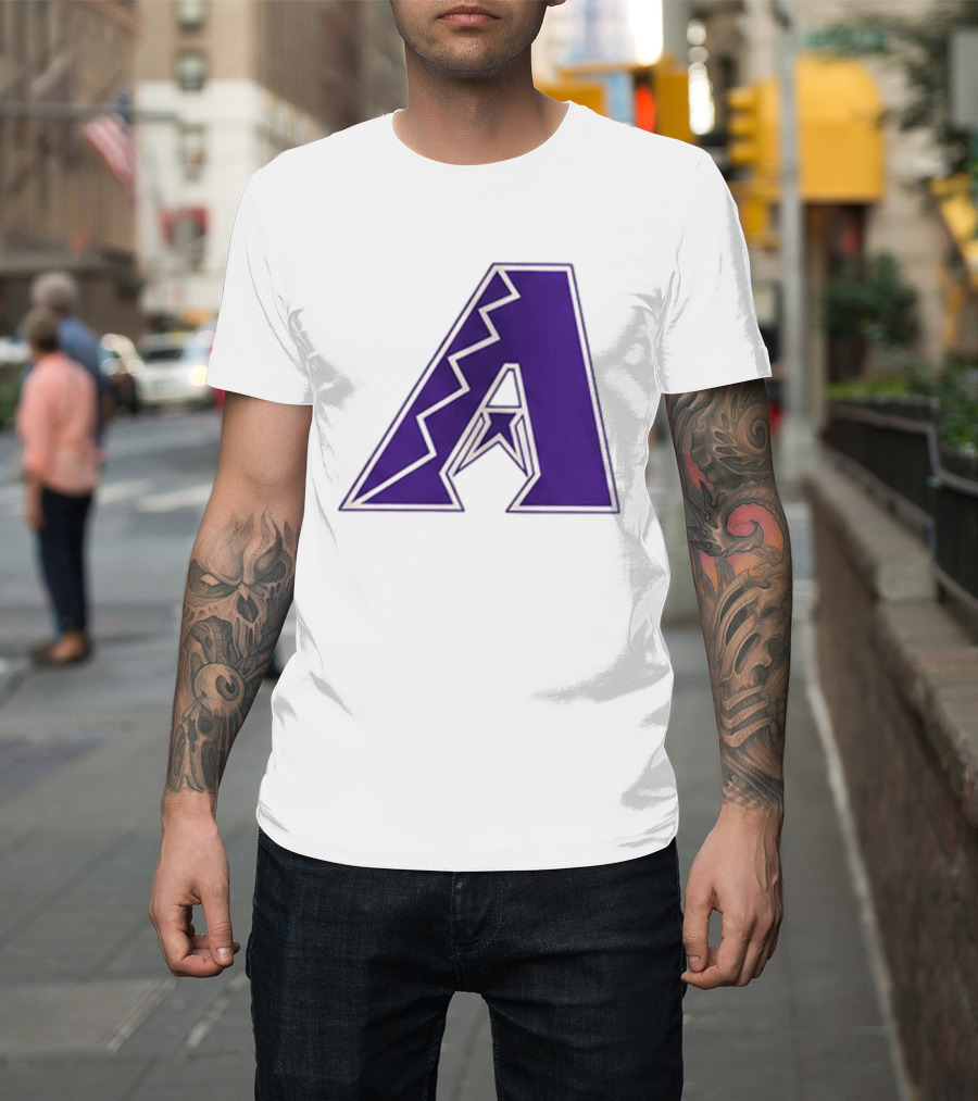 2026 Arizona Diamondbacks GCU Jersey Giveaway Purple "A" T-Shirt