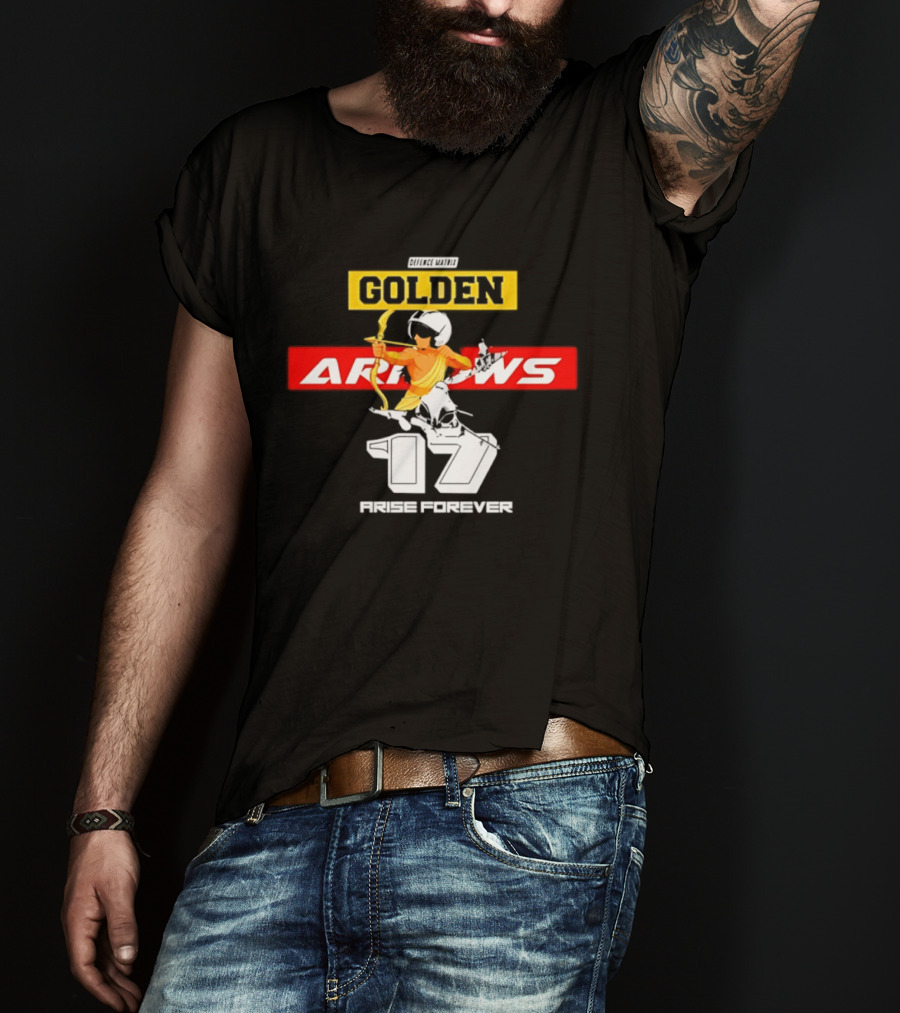 Golden Arrows 17 Arise Forever Defence Matrix T-Shirt