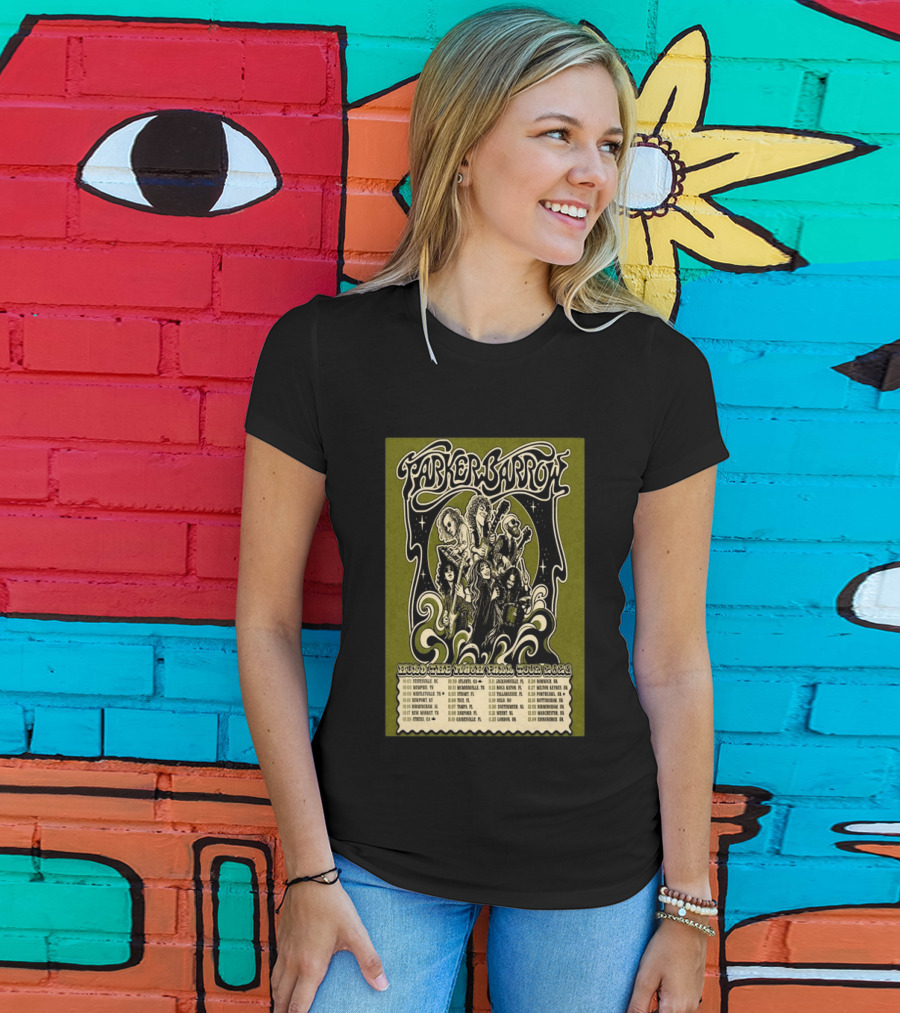 Parker Barrow Hold The Mash Fall Tour 2026 Concert Memphis Atlanta Nashville Houston T-Shirt