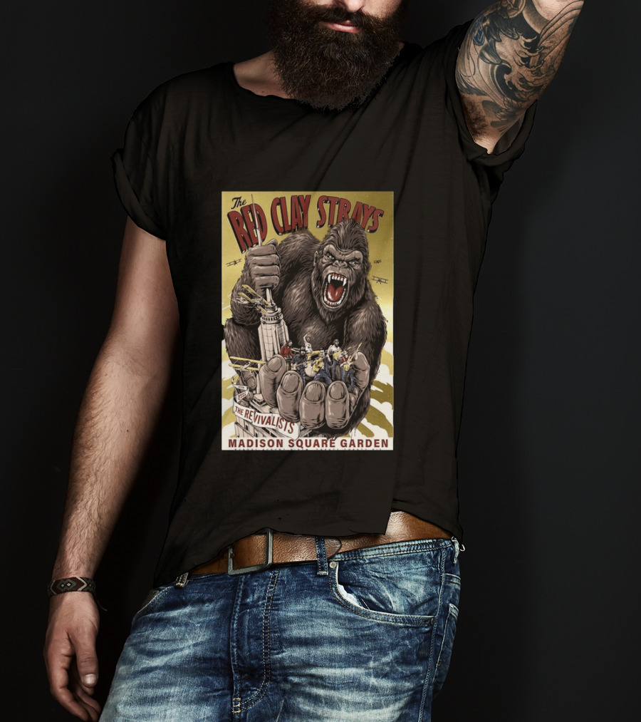 The Red Clay Strays The Revivalists Madison Square Garden New York August 09 2026 Concert T-Shirt