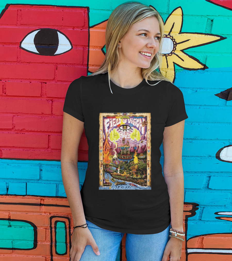 King Gizzard And The Lizard Wizard Field Of Vision II Meadow Creek Buena Vista CO Aug 14 16 2026 T-Shirt
