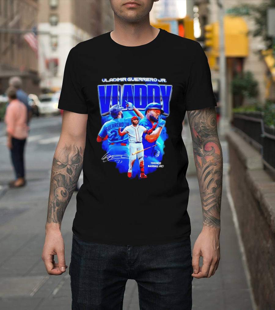Vladimir Guerrero Jr Vladdy Toronto Blue Jays Baseball 27 T-Shirt