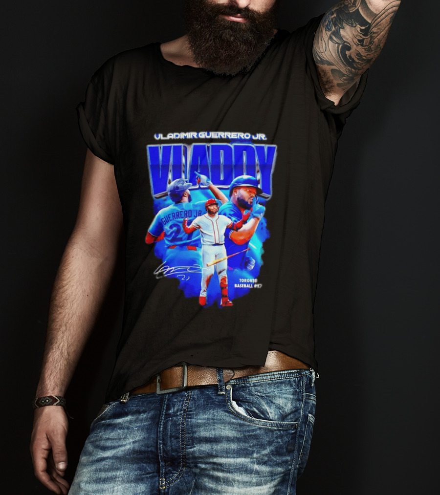 Vladimir Guerrero Jr Vladdy Toronto Blue Jays Baseball 27 T-Shirt