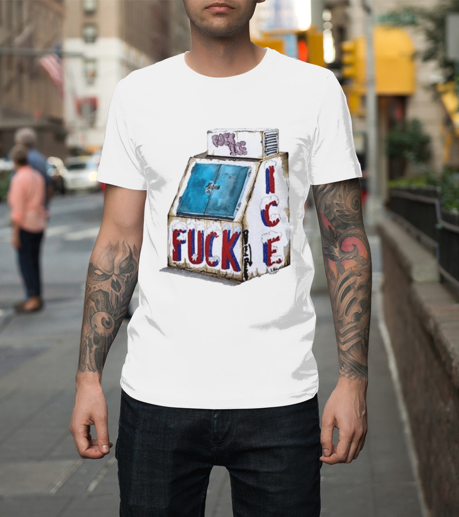 Fuck ICE No Human Is Illegal On Stolen Land T-Shirt