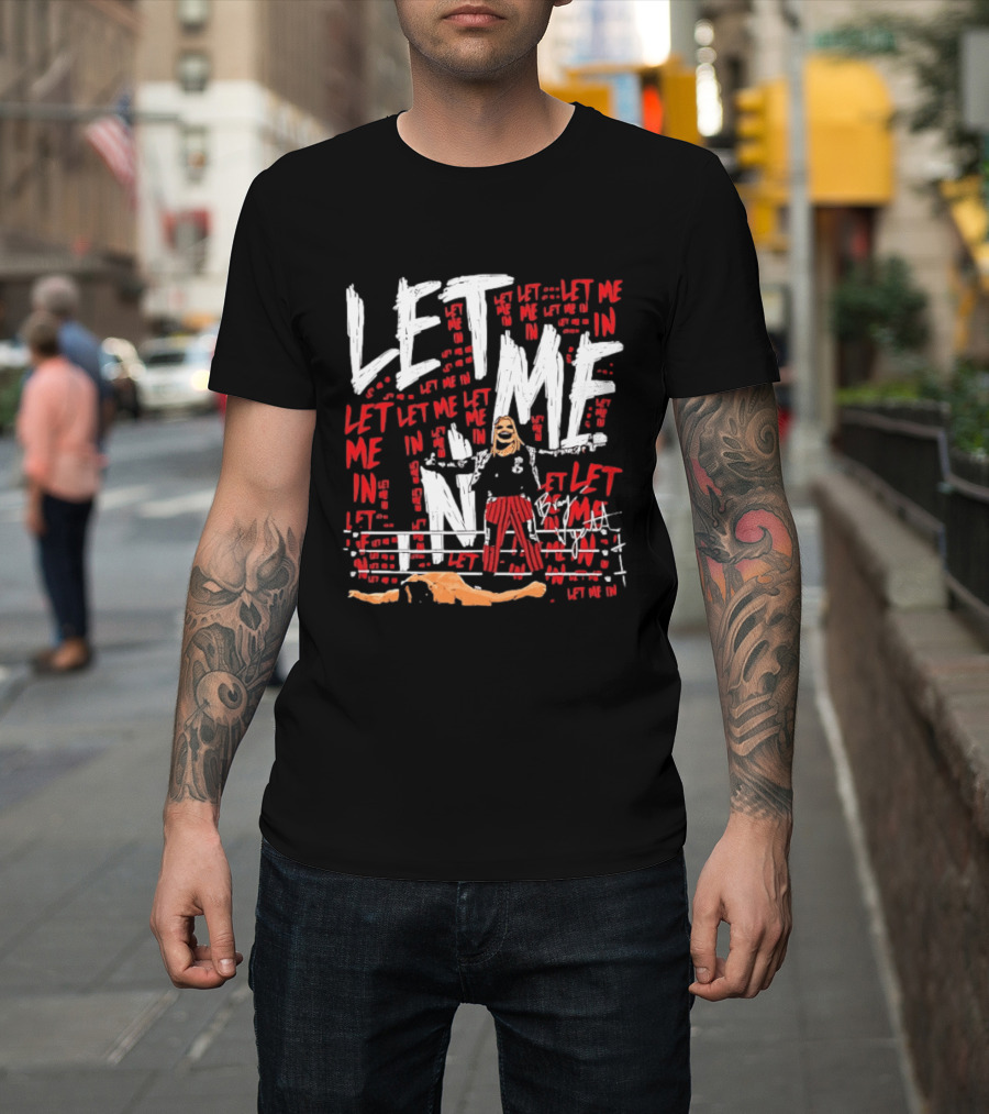 Bray Wyatt The Fiend Let Me In Wrestling Graffiti T-Shirt