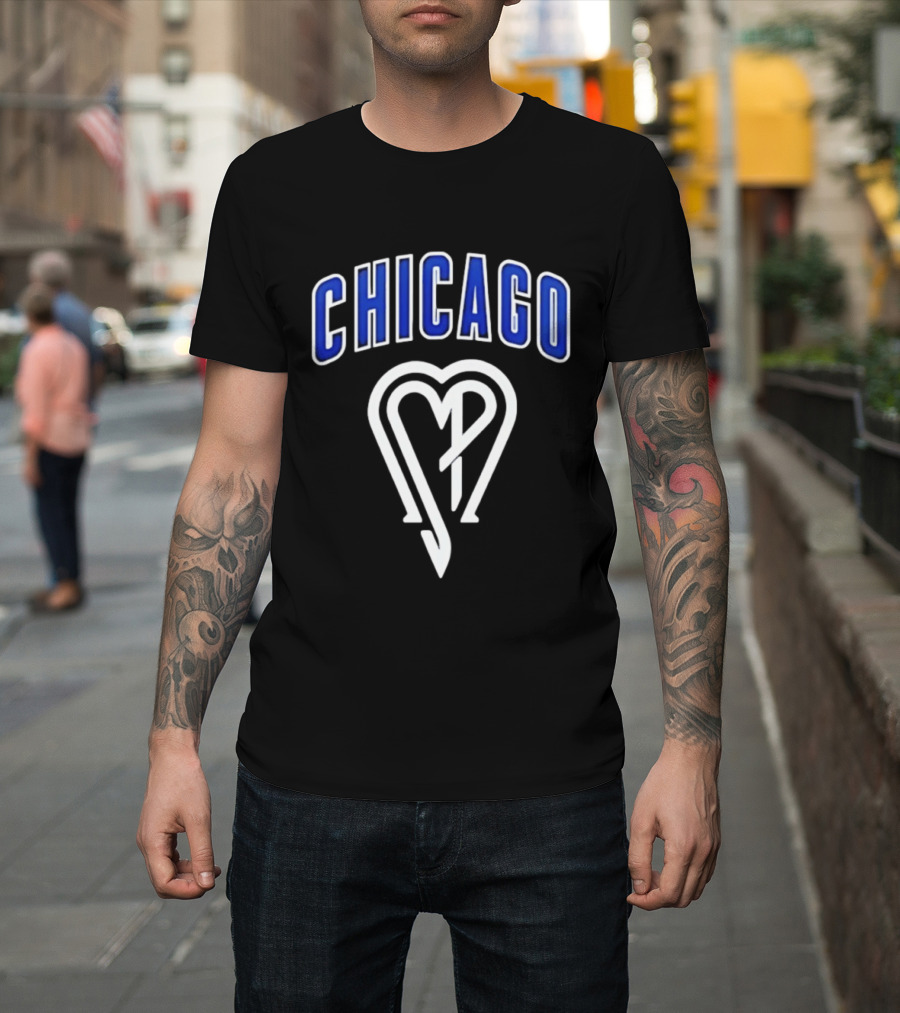 Chicago City Heart Love T-Shirt