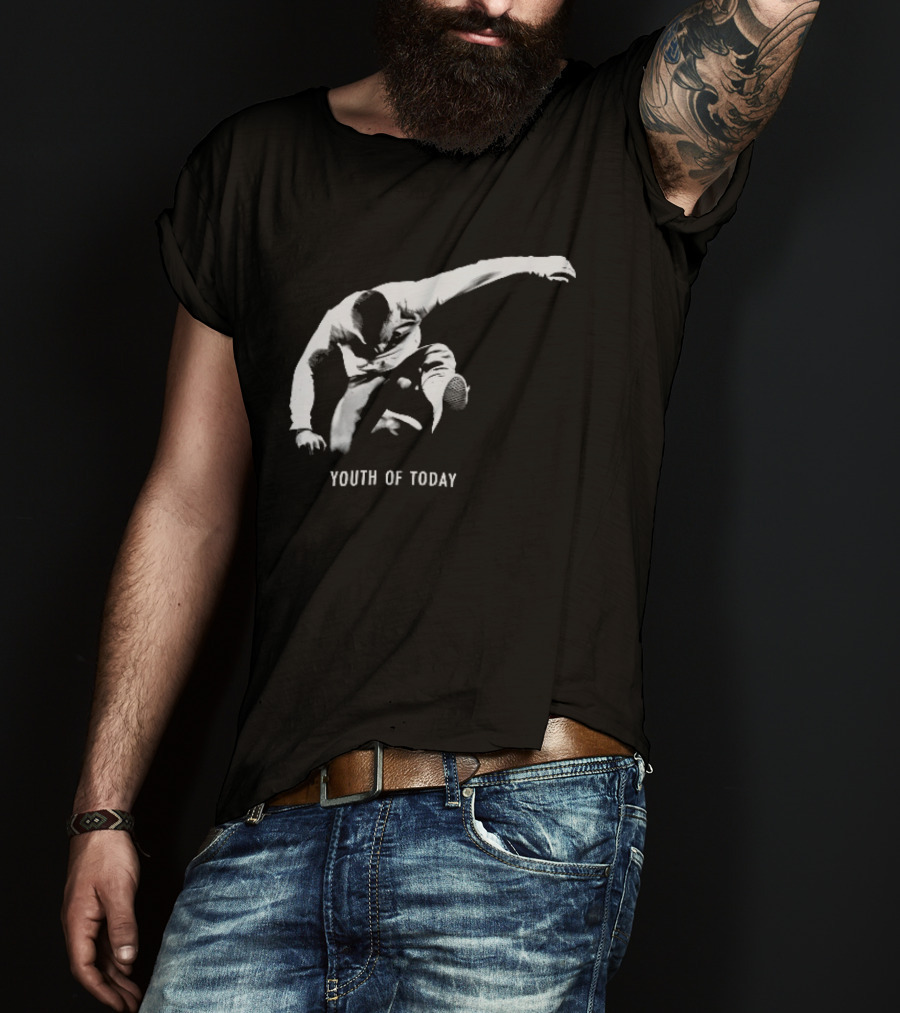 Youth Of Today Hardcore Punk Iconic Jump T-Shirt