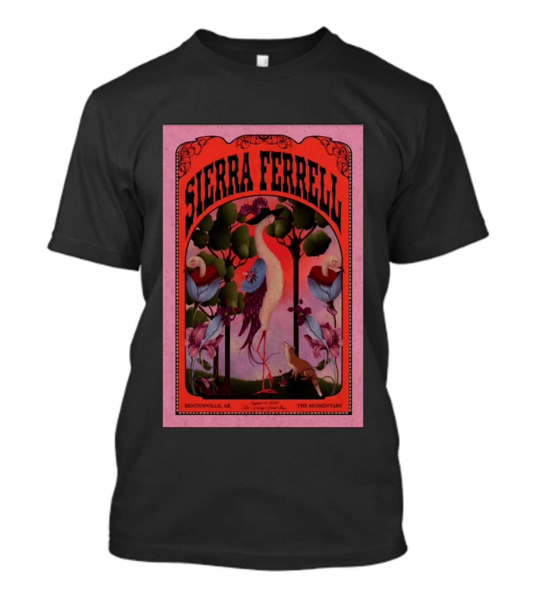 Sierra Ferrell Bentonville AR August 14 2026 The Momentary T-Shirt
