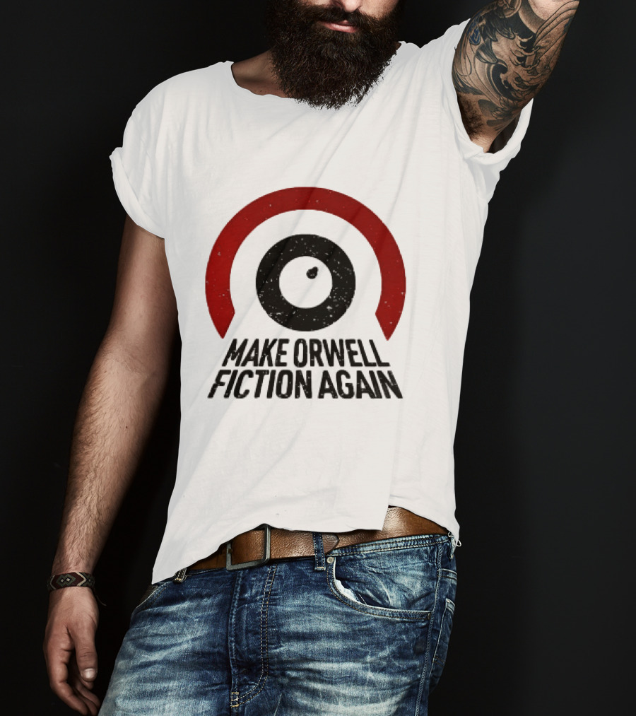 Carl's Tutoring Service Make Orwell Fiction Again Billions And Billions Open Minds Welcome T-Shirt