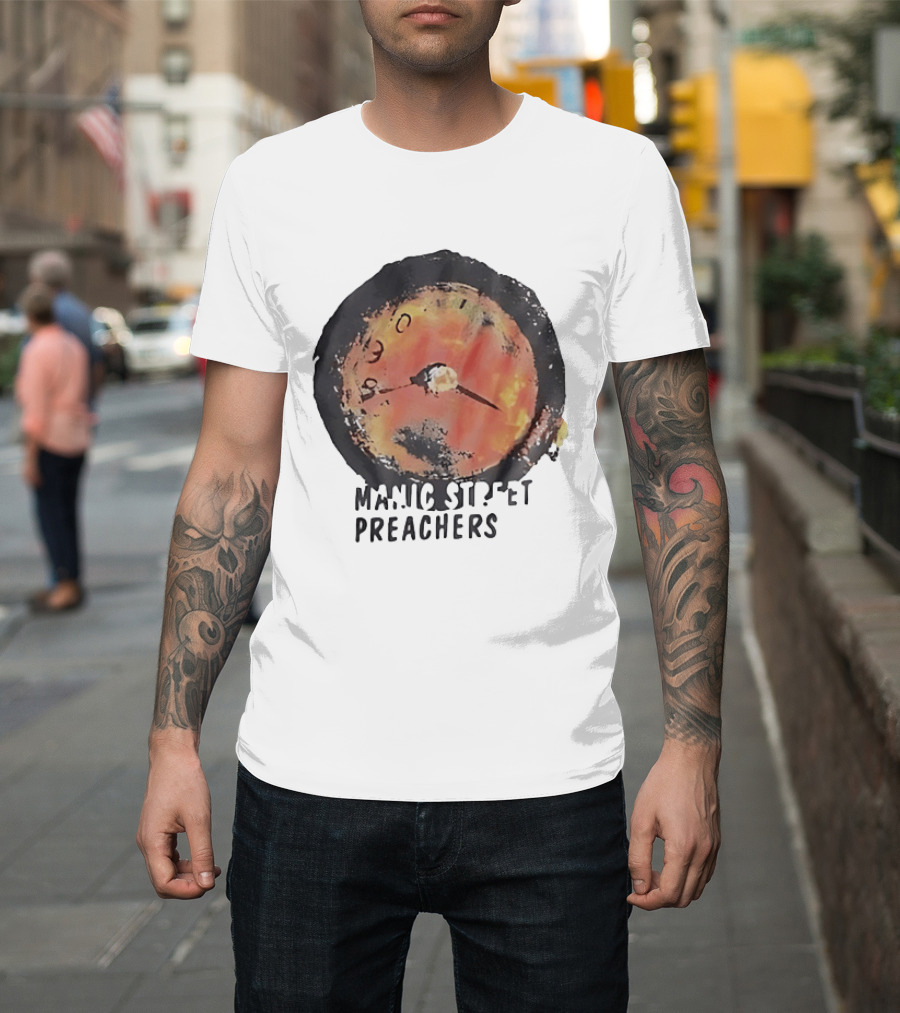 Manic Street Preachers Alternative Rock Band Dial T-Shirt