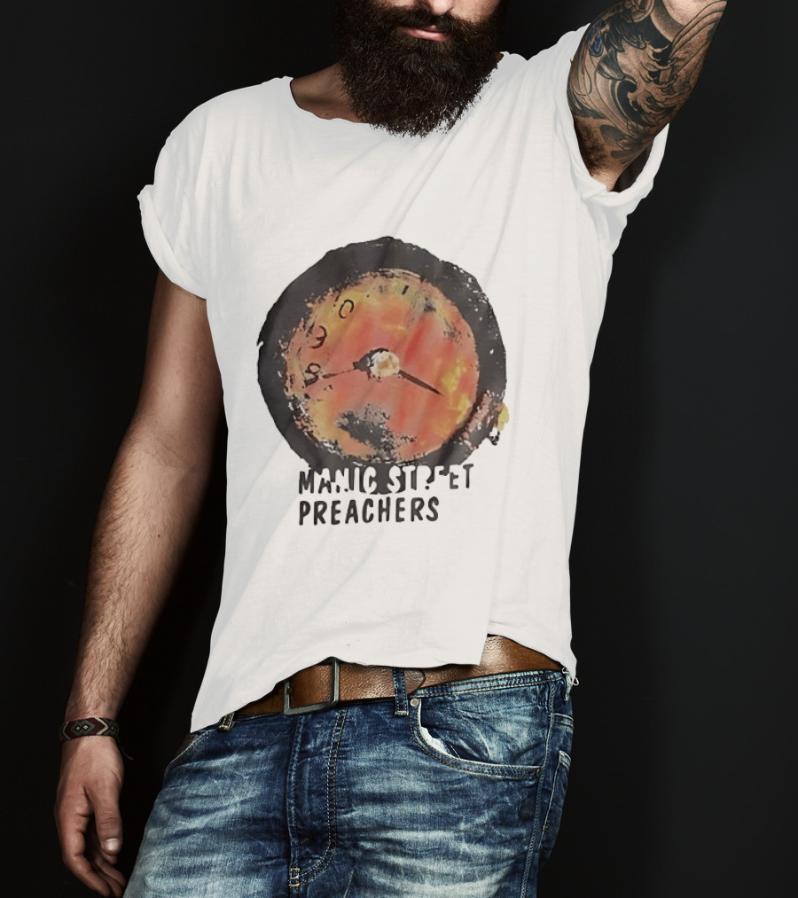 Manic Street Preachers Alternative Rock Band Dial T-Shirt