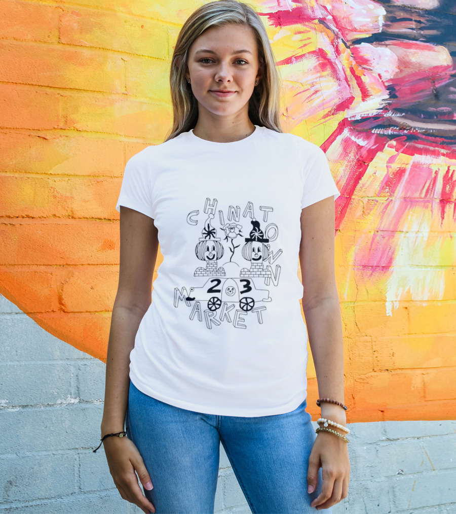 Chinatown Market 2023 Cartoon Clown And Mouse Characters T-Shirt