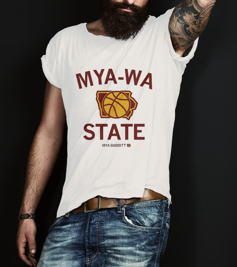 Mya Wa State Basketball NCAA Mya Babbitt T-Shirt