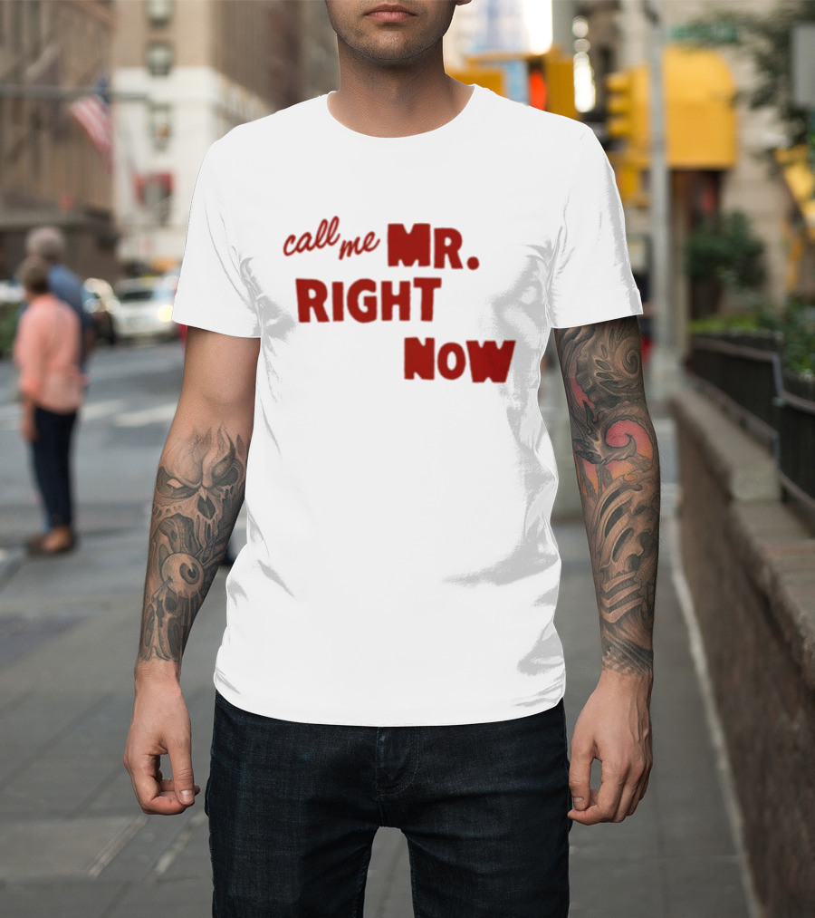 Republic Records Store Call Me Mr. Right Now T-Shirt