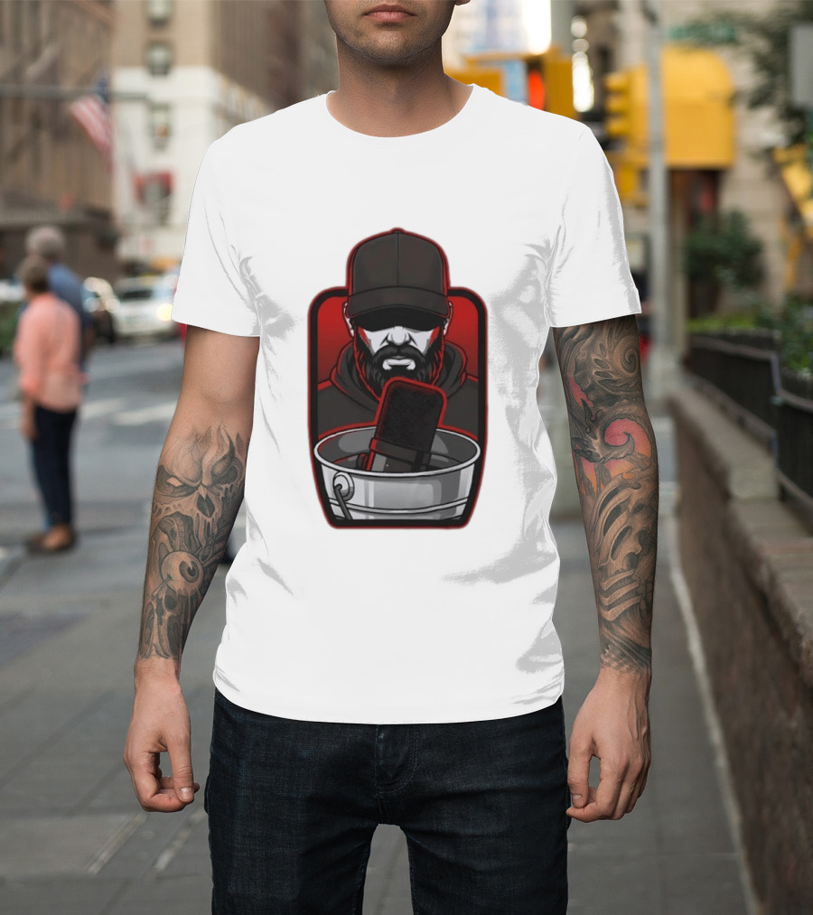 Pat McAfee Show Podcast Host Sports Enthusiast Iconic Microphone T-Shirt