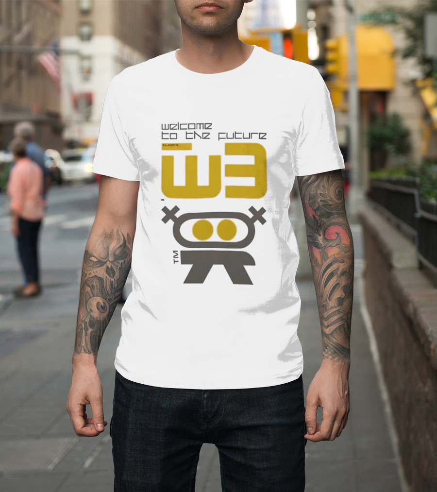 Welcome To The Future W3 Logotype TM T-Shirt