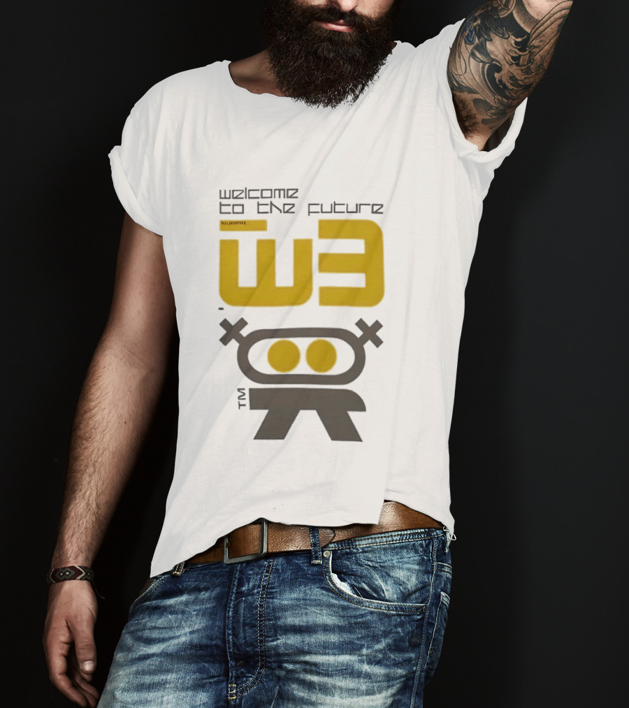Welcome To The Future W3 Logotype TM T-Shirt