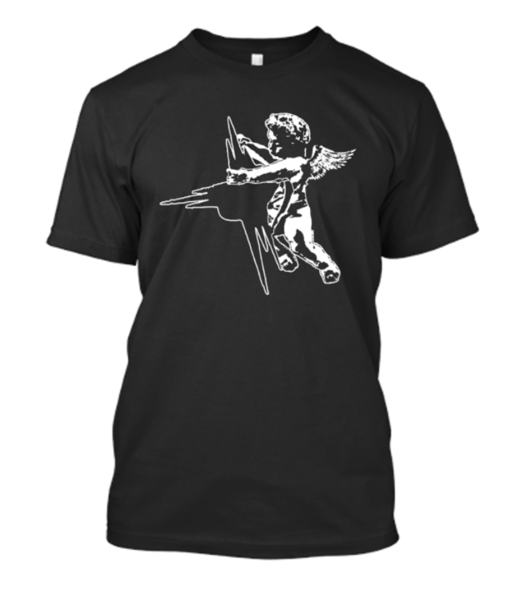 Bad Suns Store Cherub Angel With Bow And Arrow T-Shirt
