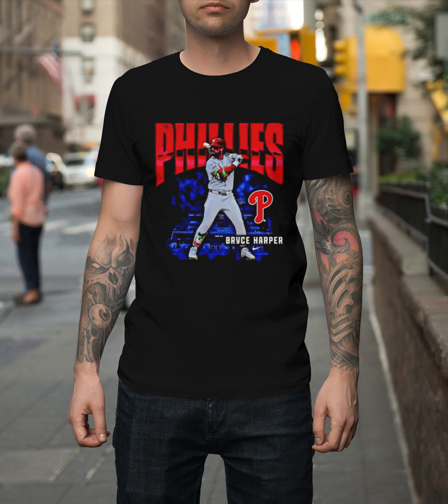 Bryce Harper Phillies Baseball Philadelphia Star T-Shirt