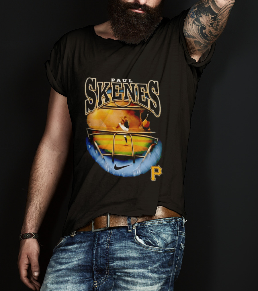 Paul Skenes Pittsburgh Pirates Ballpark Action Nike T-Shirt