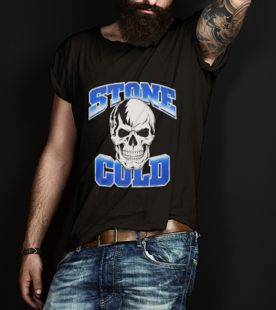 Stone Cold Skull Kevin Owens T-Shirt