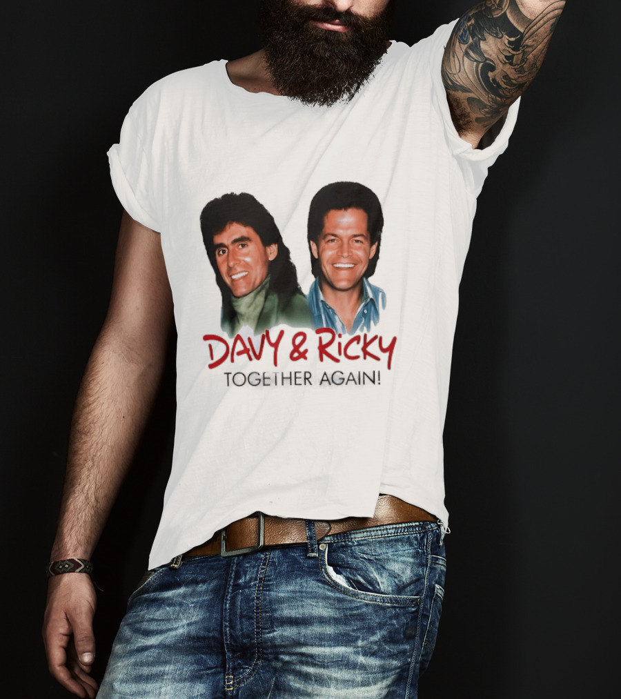Davy & Ricky Together Again Music Legends T-Shirt