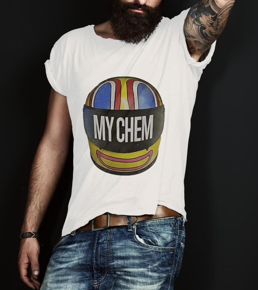 My Chemical Romance Kobra Kid Helmet My Chem T-Shirt