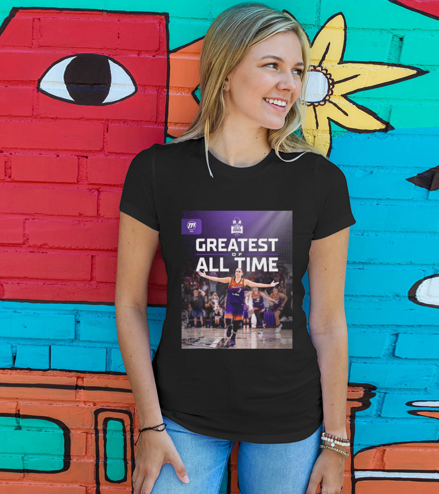 Diana Taurasi Phoenix Mercury Ring Of Honor Greatest Of All Time T-Shirt