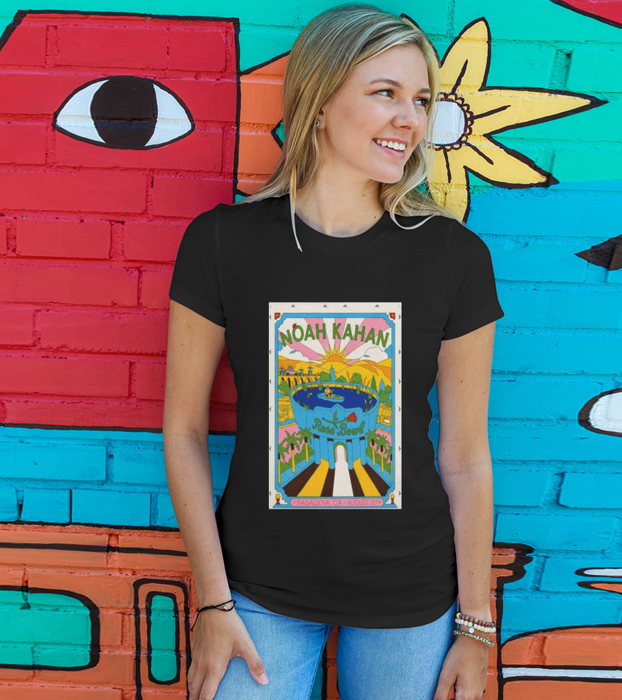 Noah Kahan Rose Bowl Pasadena CA August 15th 2026 T-Shirt