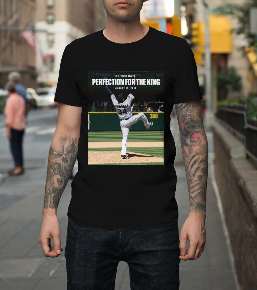 On This Date Perfection For The King Hernandez 34 August 15 2012 T-Shirt