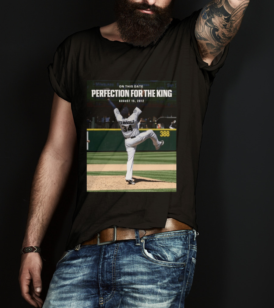 On This Date Perfection For The King Hernandez 34 August 15 2012 T-Shirt