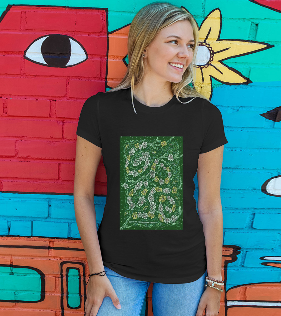 Goose 2026 Frost Amphitheater Stanford CA August 15 Floral T-Shirt
