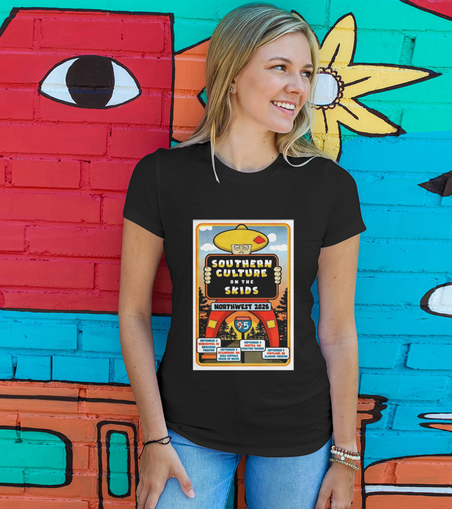 Southern Culture On The Skids Northwest 2026 Tour Vancouver Seattle Portland T-Shirt
