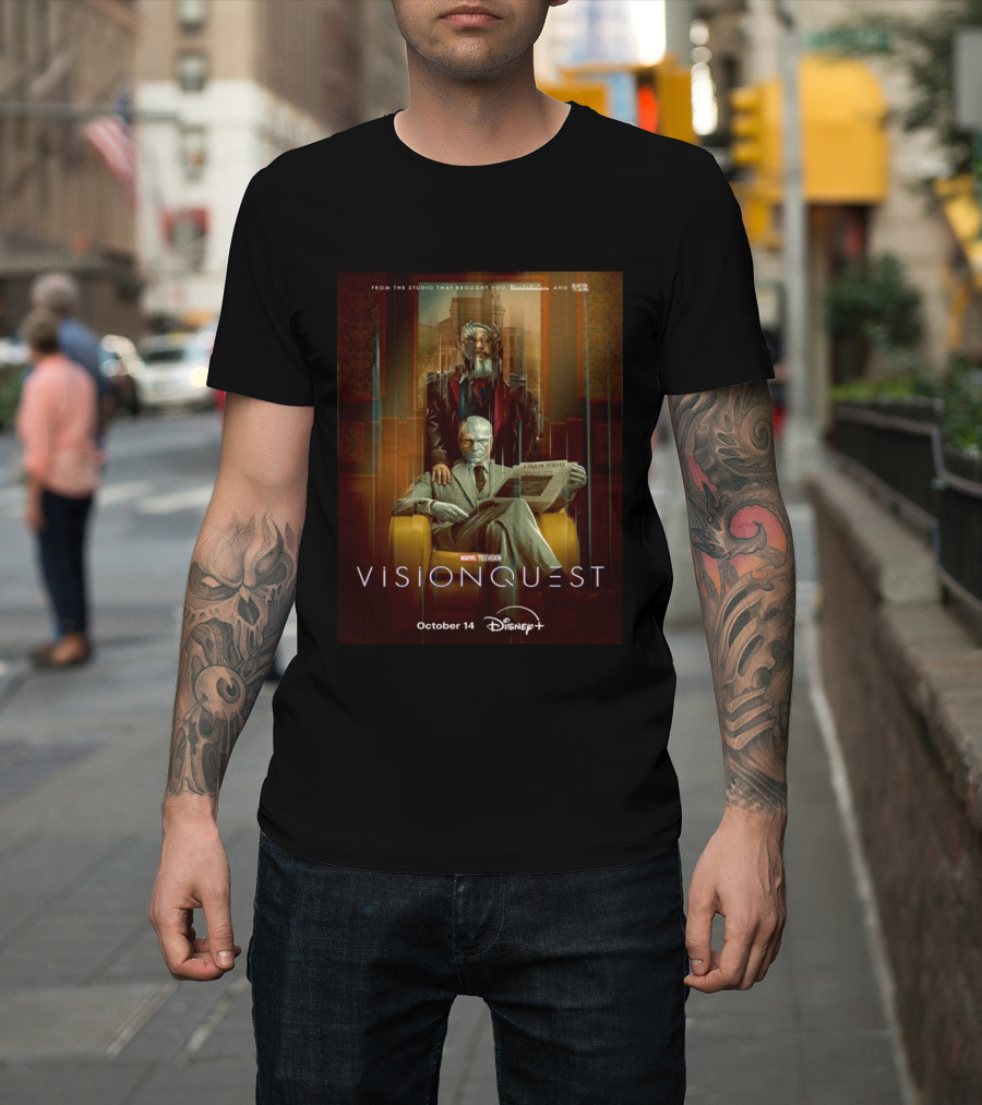 VisionQuest Marvel Television Disney Plus October 14 T-Shirt