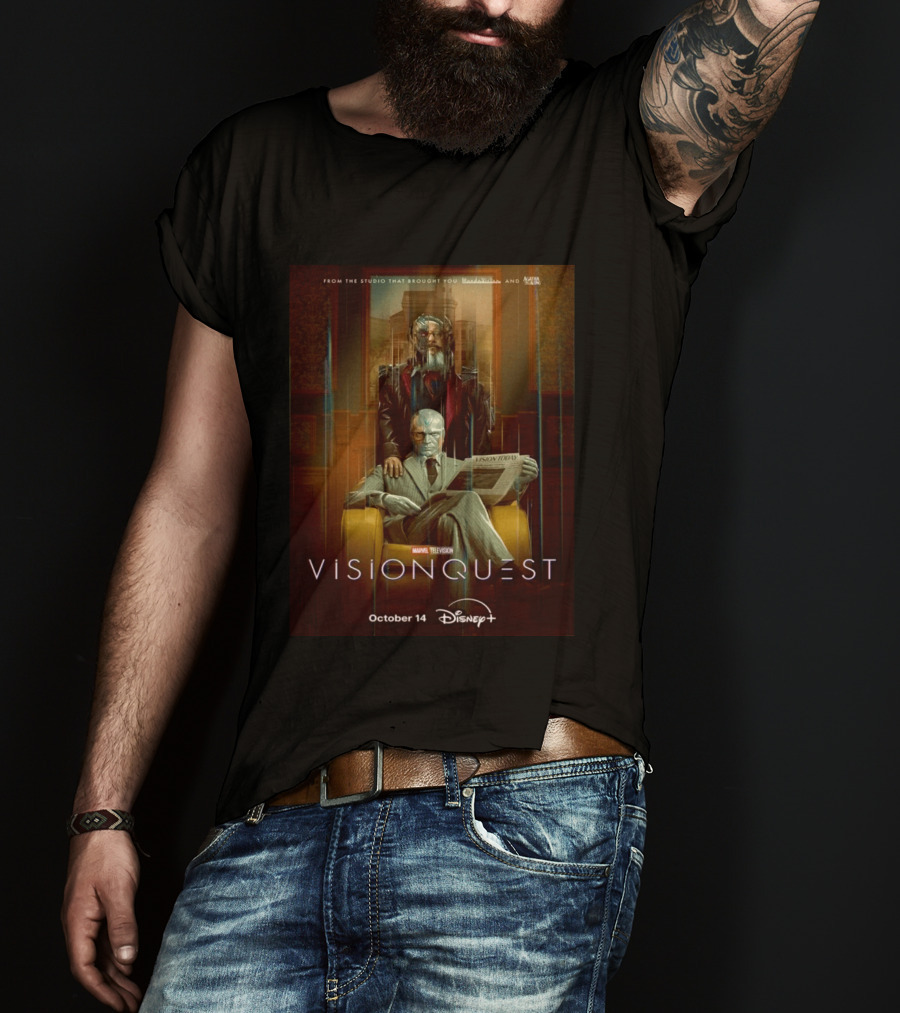 VisionQuest Marvel Television Disney Plus October 14 T-Shirt