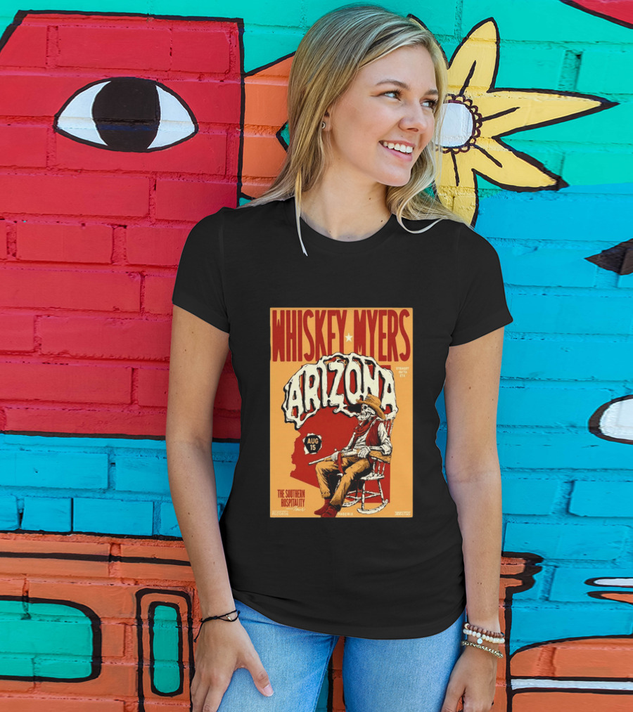 Whiskey Myers Arizona Aug 15 The Southern Hospitality Tour Phoenix 2026 T-Shirt