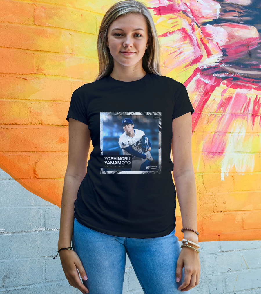 Yoshinobu Yamamoto Los Angeles Dodgers Security Benefit 2026 T-Shirt