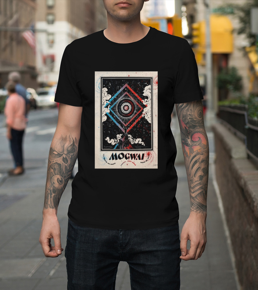 Mogwai 2026 France Rock Festival Exclusive Voyage Du Rock T-Shirt