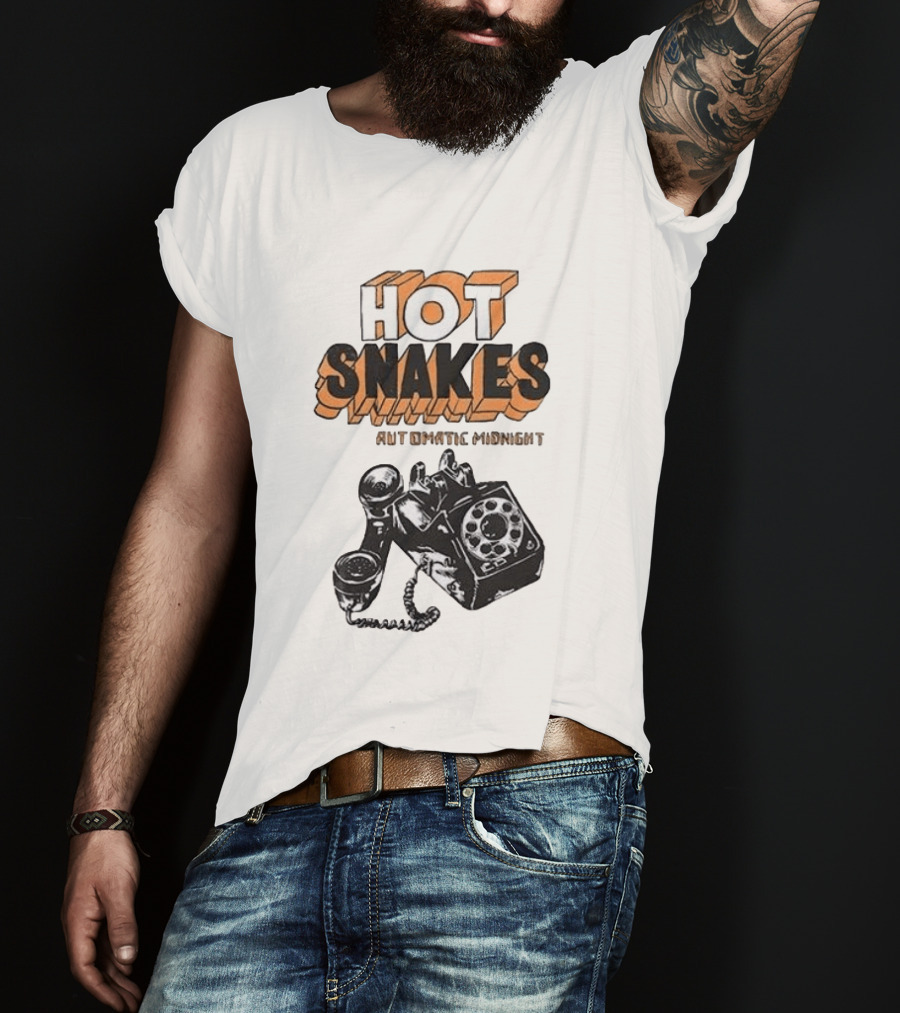 Hot Snakes Autimatic Midnight If Credit’s What Matters Horse T-Shirt
