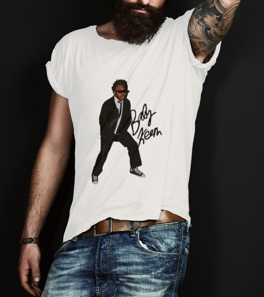 PgLang Baby Keem Cool Pose Sunglasses Suit Sneakers T-Shirt