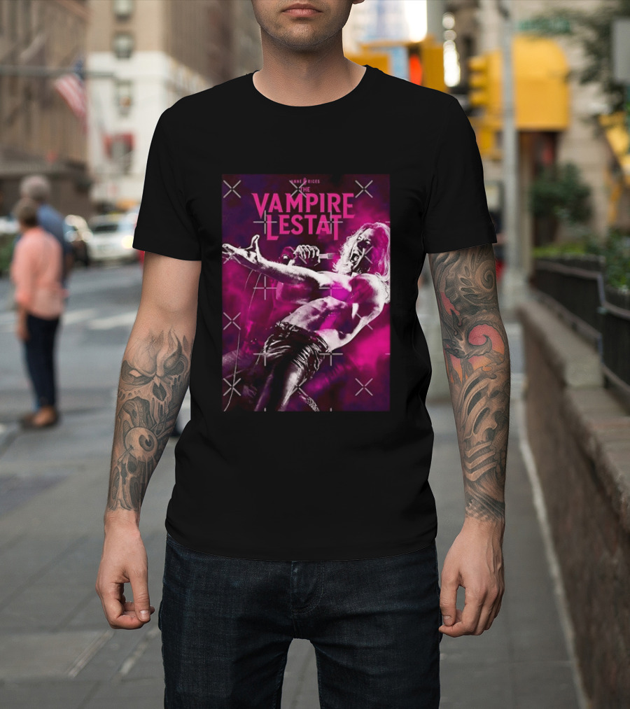 Anne Rice's The Vampire Lestat Gothic Horror Rock Star Aesthetic T-Shirt