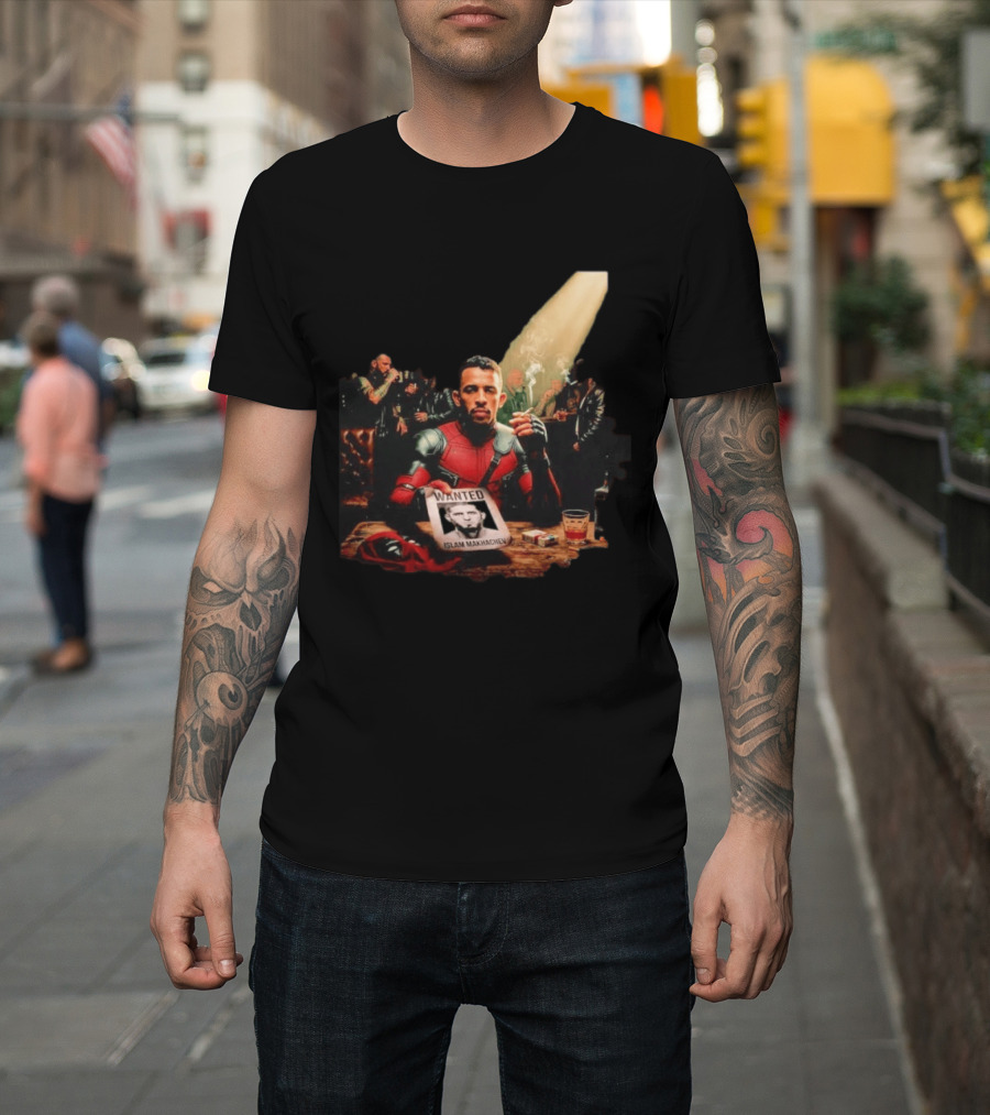 Carlos Prates Deadpool Wanted Islam Makhachev The Nightmare Will Get You T-Shirt