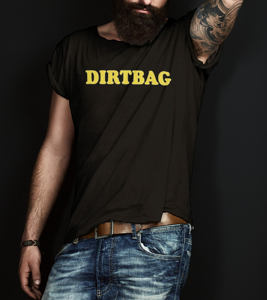 DIRTBAG Bold Yellow T-Shirt