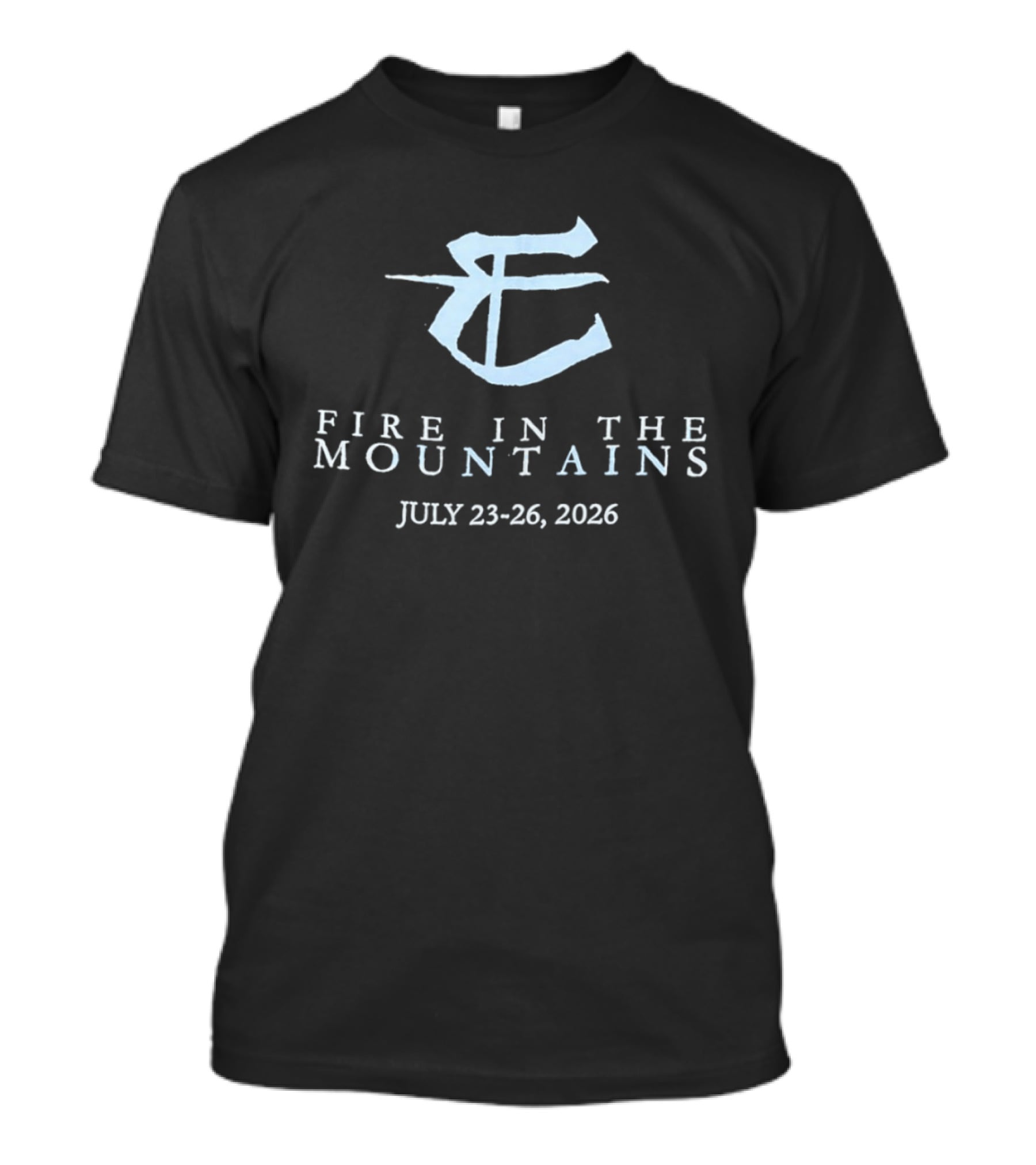 Fire In The Mountains July 23 26 2026 Festival Symbolic T-Shirt