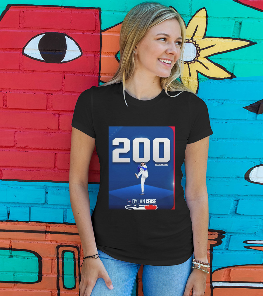 Dylan Cease 200 Strikeouts Baseball Pitcher T-Shirt