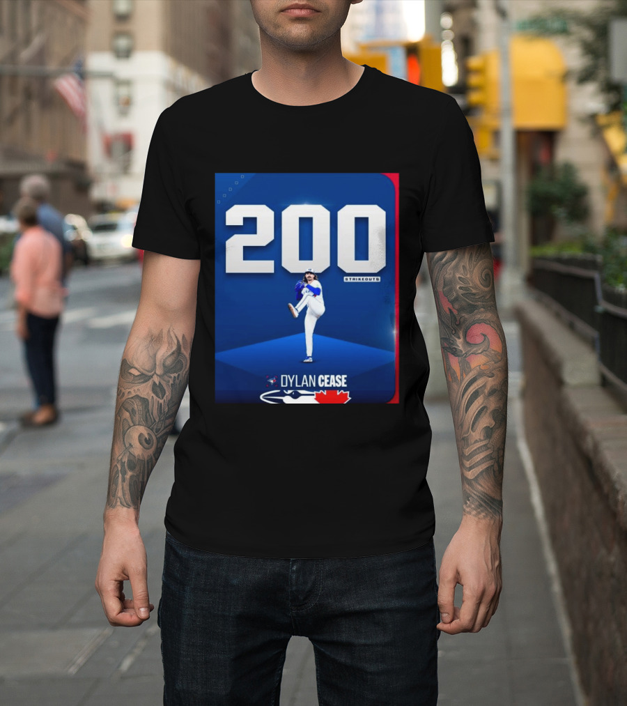 Dylan Cease 200 Strikeouts Baseball Pitcher T-Shirt