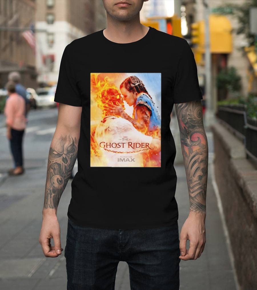 The Ghost Rider Movie Filmed For IMAX Marvel Cinematic T-Shirt