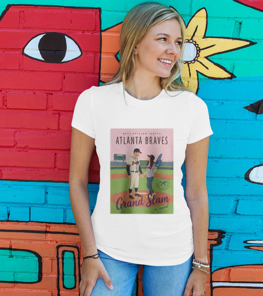 Atlanta Braves Best Selling Series Grand Slam Novel 2026 Giveaway T-Shirt
