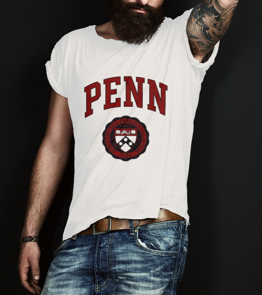 Luigi Mangione Penn Universitas Pennsylvaniensis 1740 T-Shirt